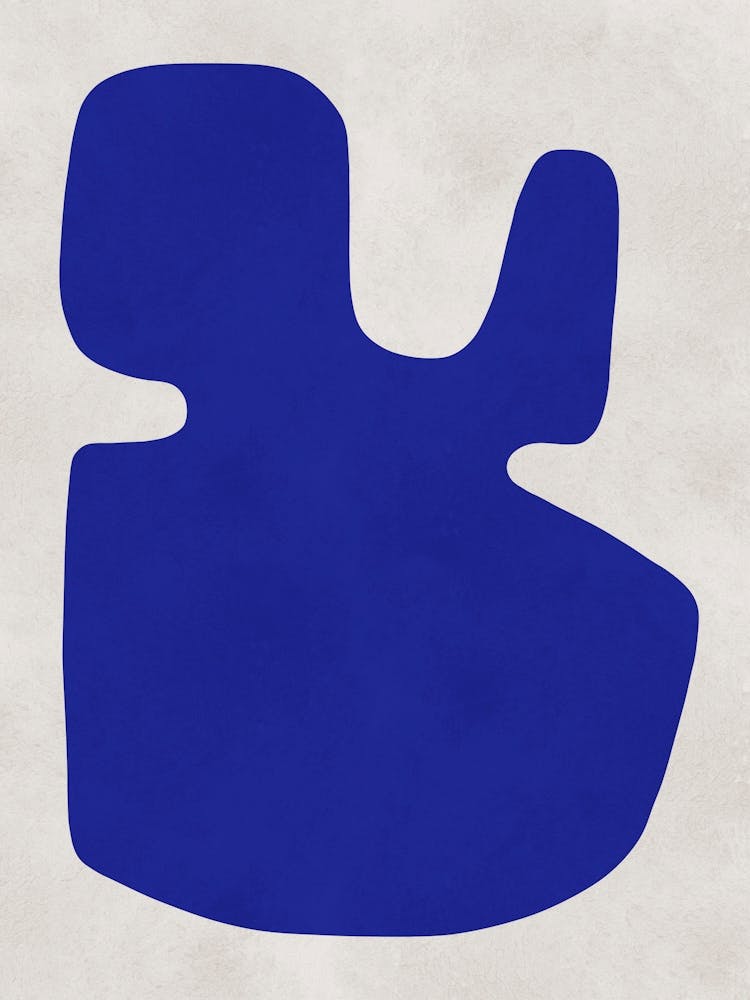 Abstract cobalt blue 1