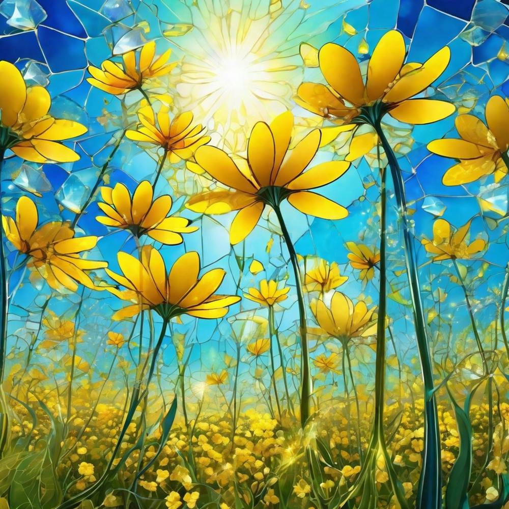 Daisies In The Sun