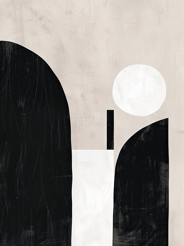 Submerged Geometry Bauhaus Minimalist