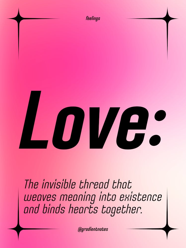 Love - Quotes - Positive - GradientNotes