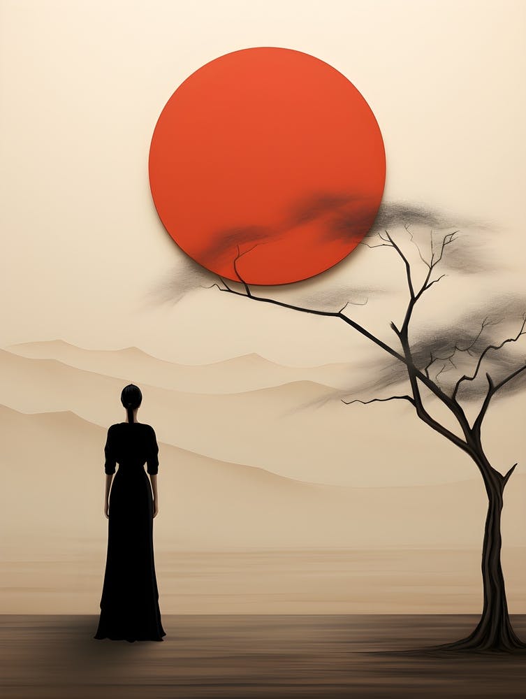 Japandi Sunset