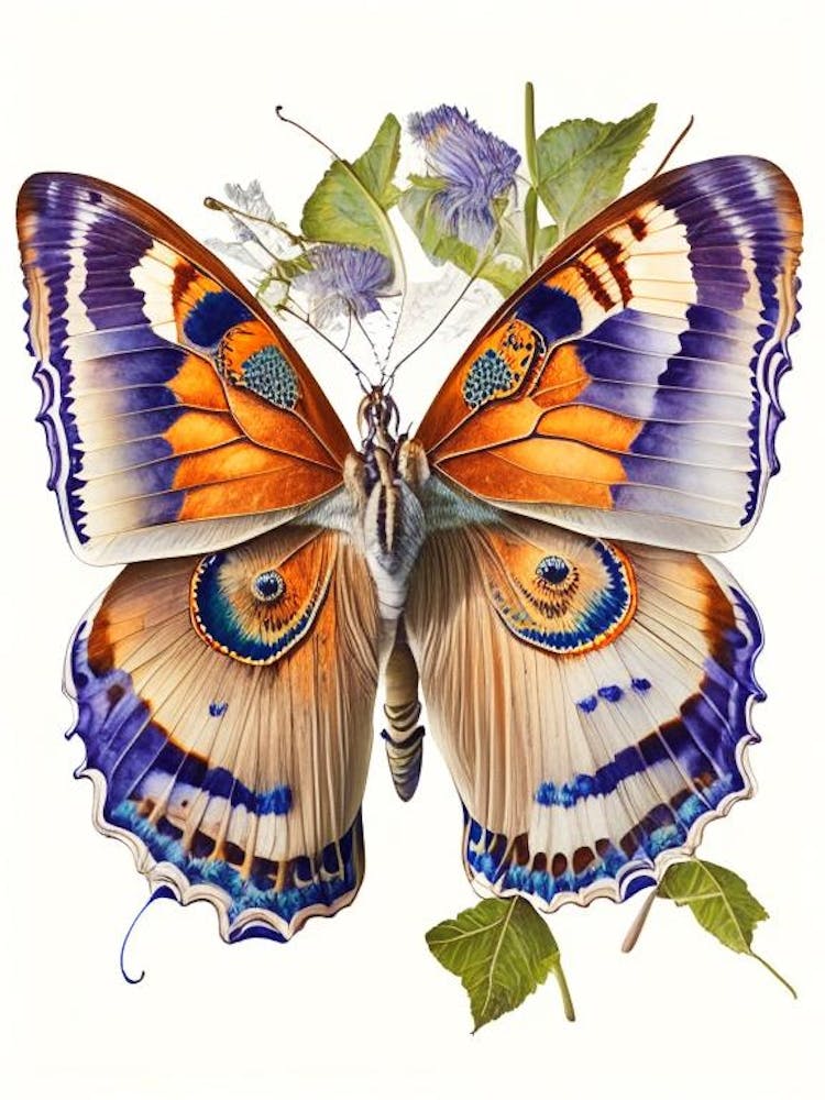 Gatekeeper Butterfly Decoupage 1