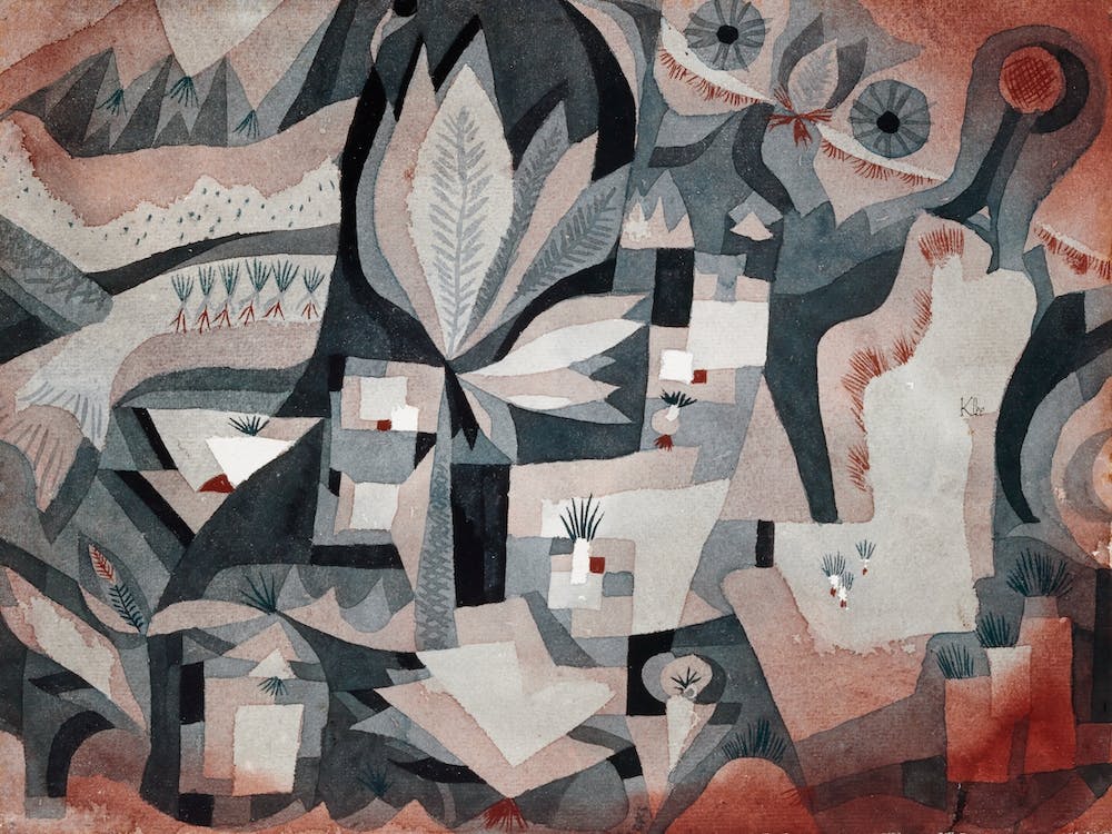 Dry Cooler Garden, Paul Klee
