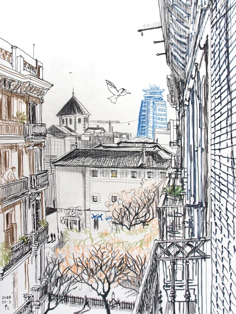 Balcony In Raval