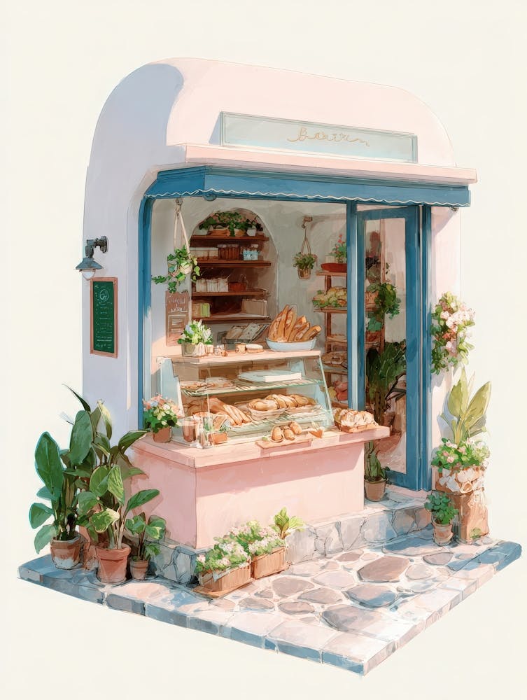 Aihrgdesign A Vintage Style Bakery Storefront In A Small Euro 22023912 87d6 45b1 88c5 398045556394 0