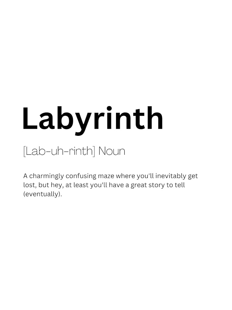 Labyrinth Definition Meaning