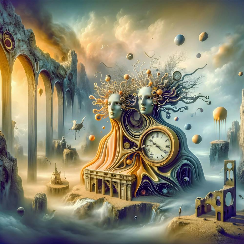 Temporal Echoes of Gemini