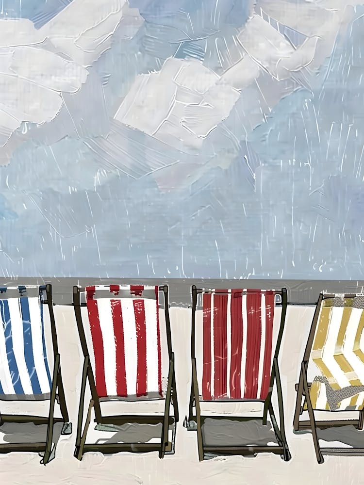 Deck Chairs In The Rain