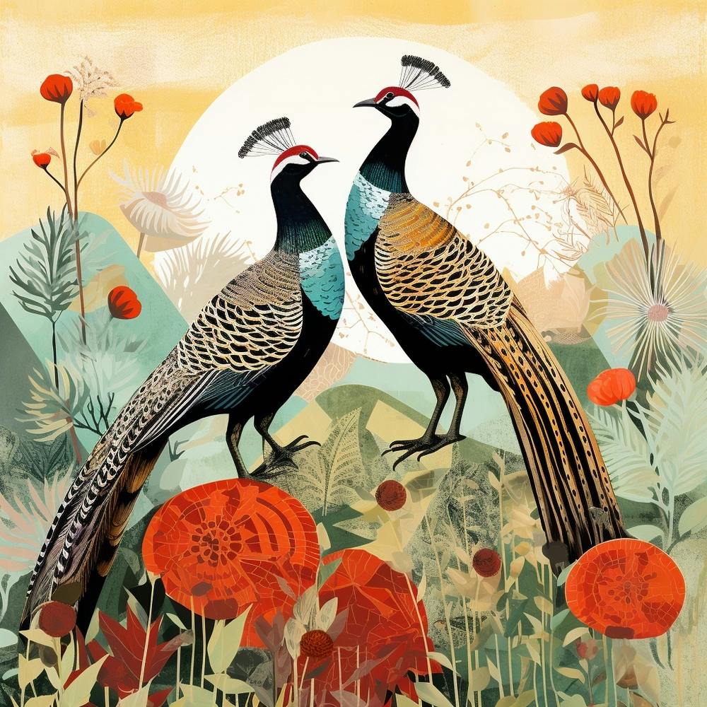 Bird In Nature Pheasant 4
