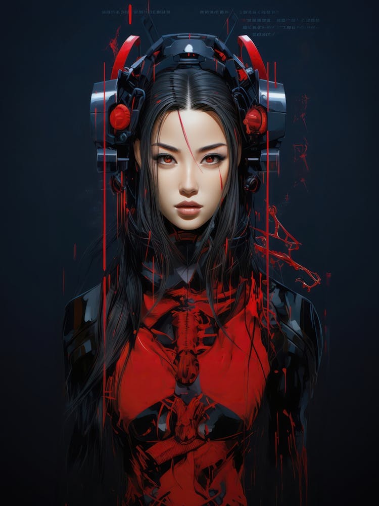Anime Robot Girl
