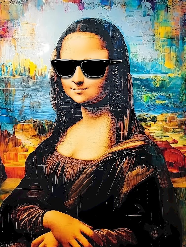 Mona Lisa In Shades