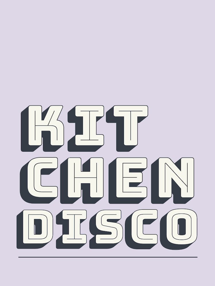 Kitchen Disco in Lilac
