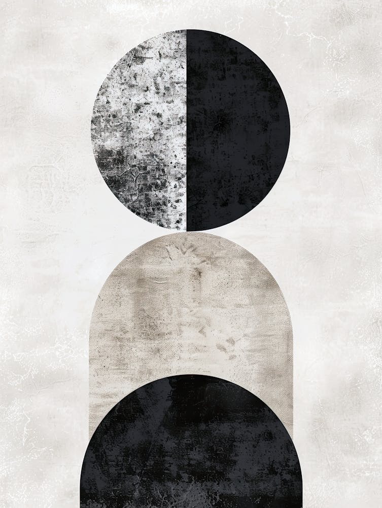 Dynamische Scherben Bauhaus Minimalistisch