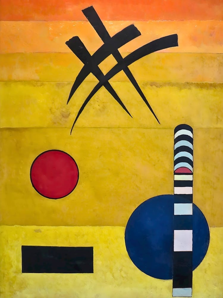Wassily Kandinsky Abstract Painting 6