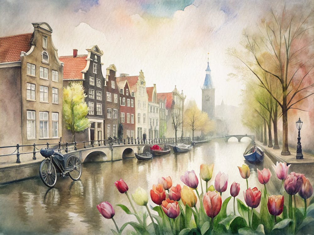 Amsterdam Tulips