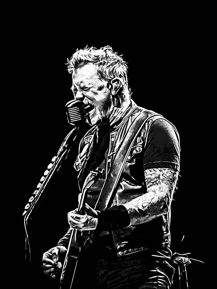 James Hetfield Metallichead band music 13