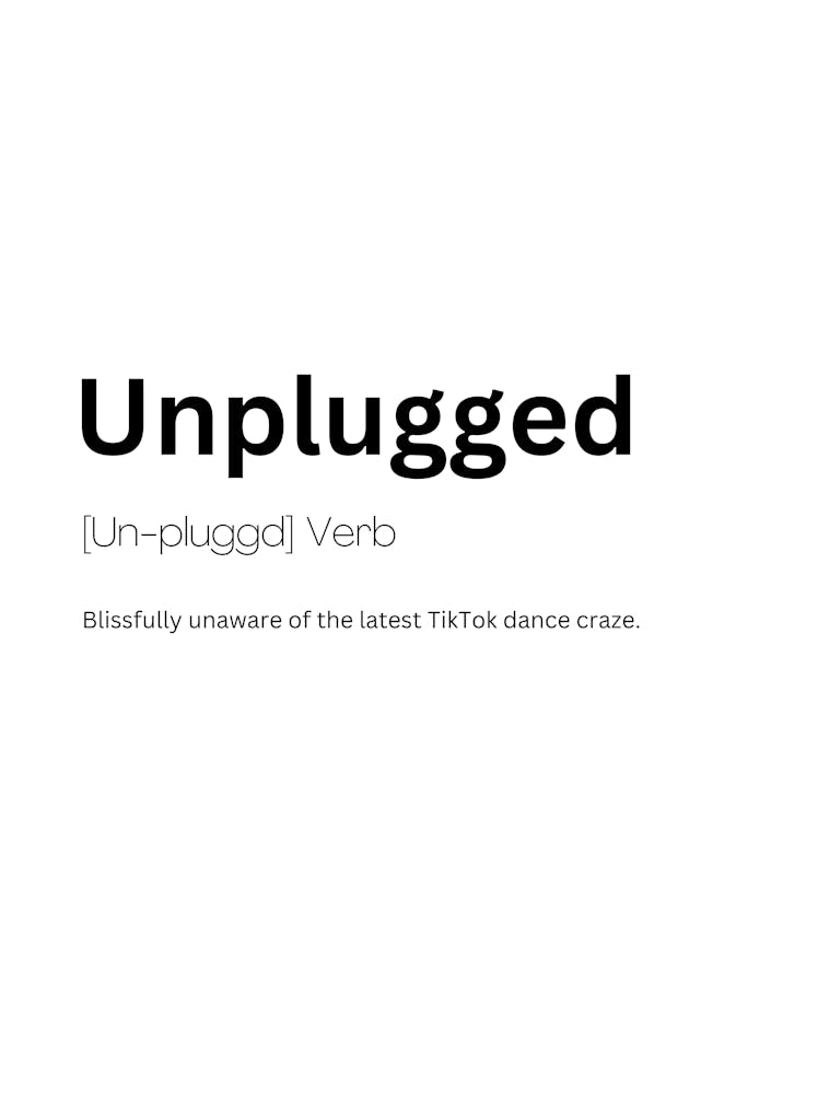 Unplugged Definition Meaning