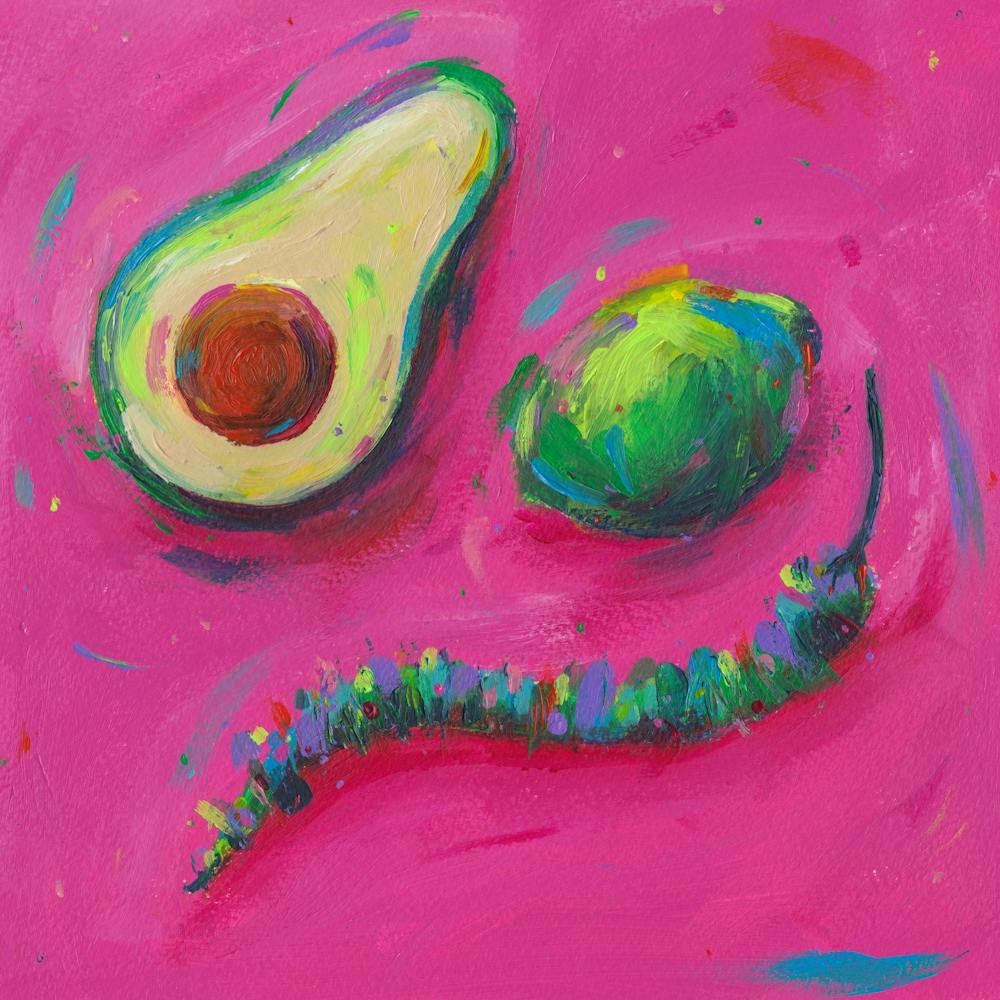 Avocado, Lime, Chilli