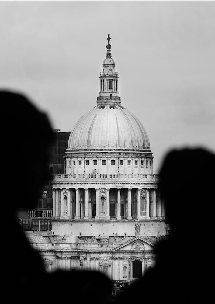 London St Pauls Bw