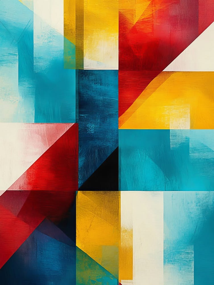 Abstract Colorful Geometric