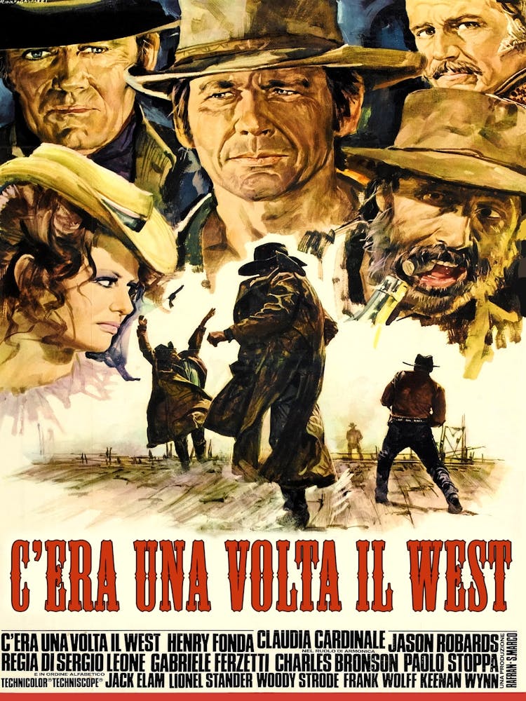Movie Poster, Western, Once Upon Time In A West