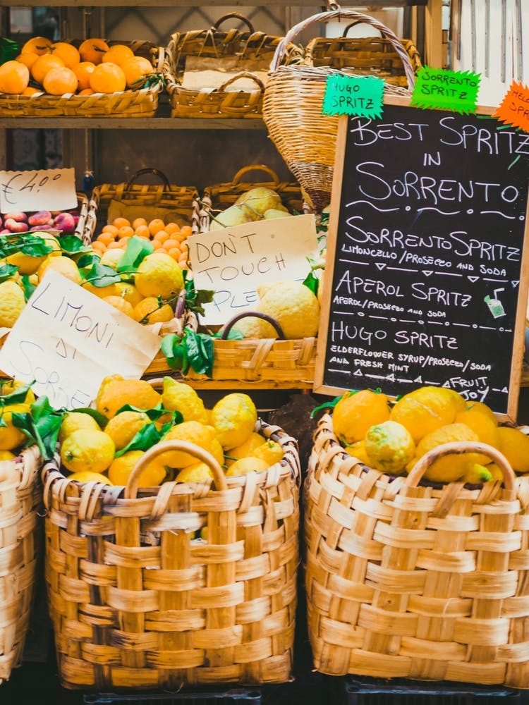 Fruits in Sorrento