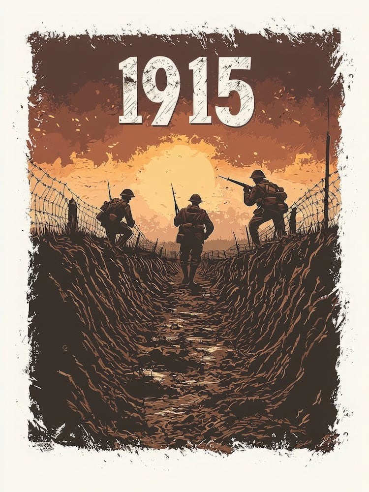 Aihrgdesign A Vintage Poster Depicting Soldiers In The Trench F119c8c2 56cc 46b1 Ace4 6feefe10cbfe 1