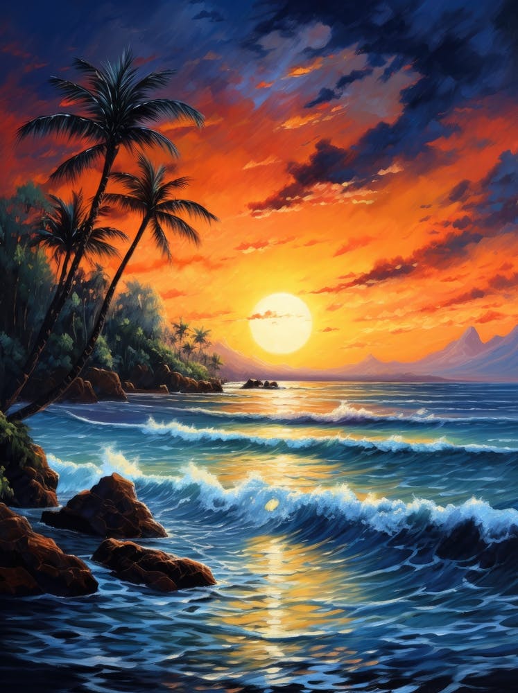 Sunset At The Beach 6
