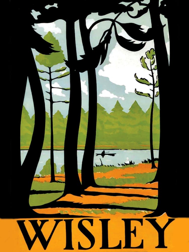 Wisley Forest, Travel Poster