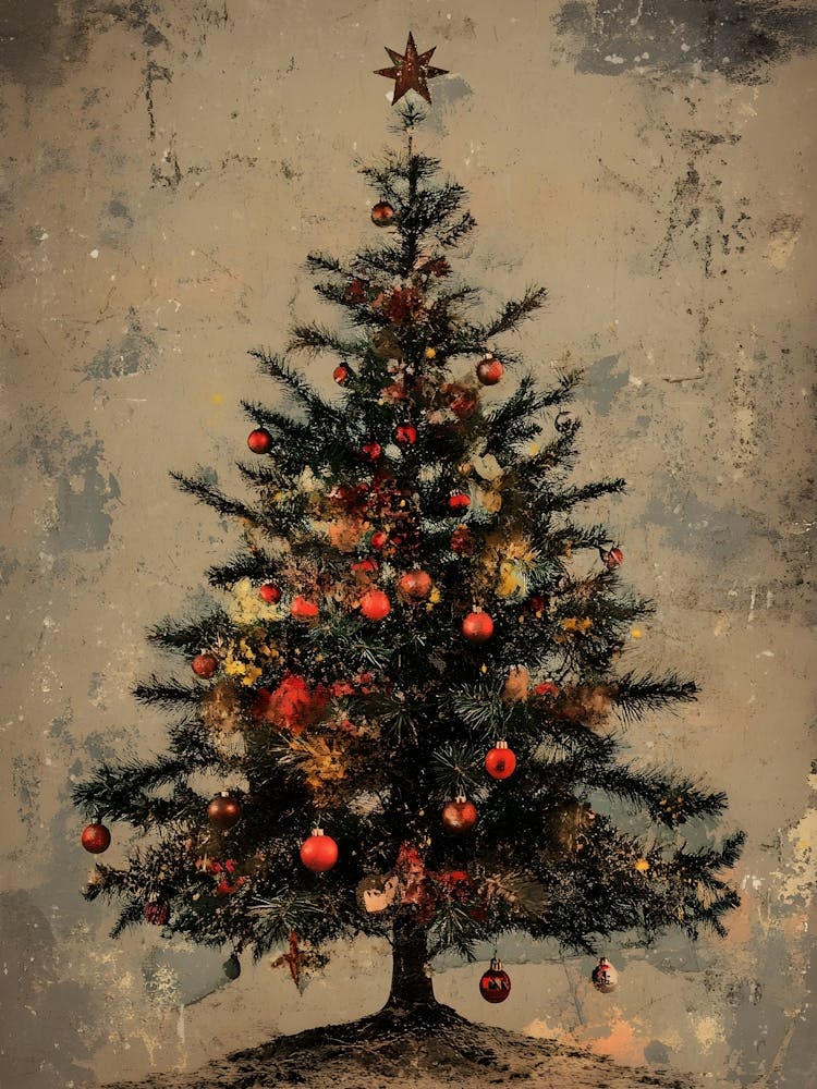 Christmas Tree Canvas Print 2