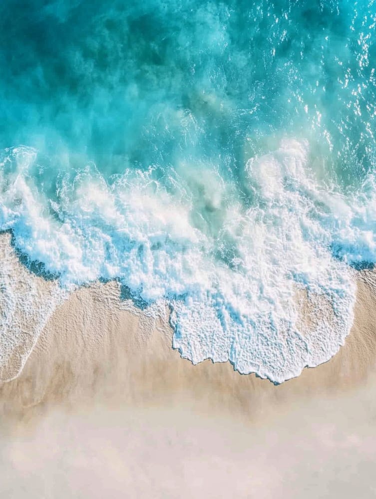 Aerial View Of A Beach 2