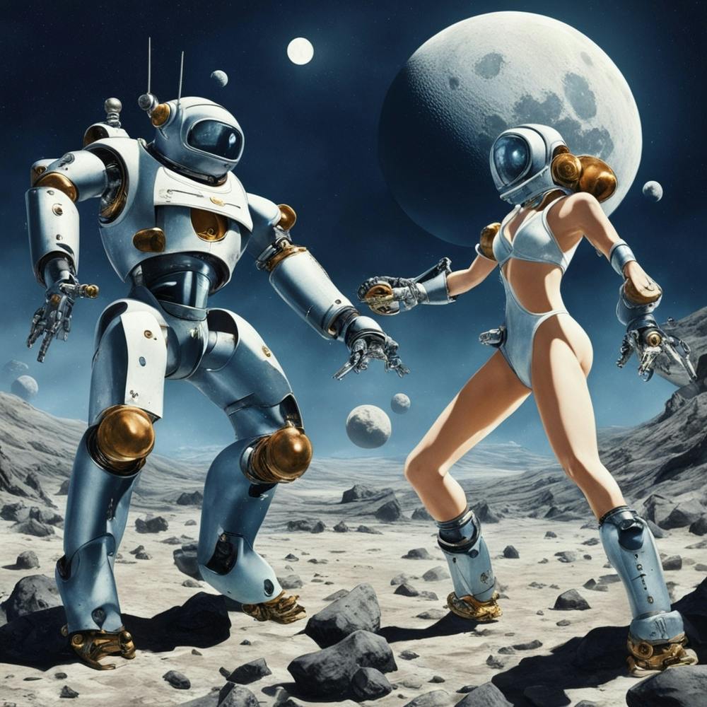 Swimsuit In Outerspace