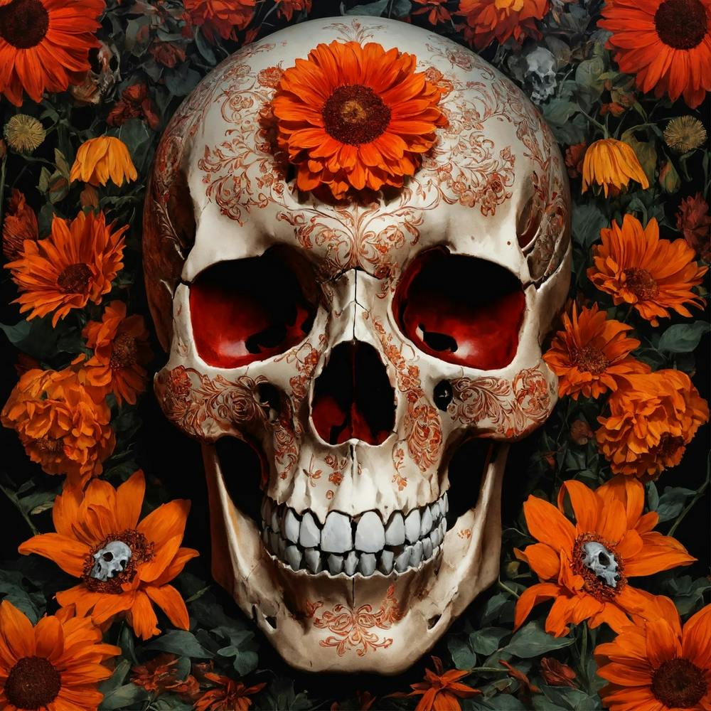 Day Of The Dead Skull