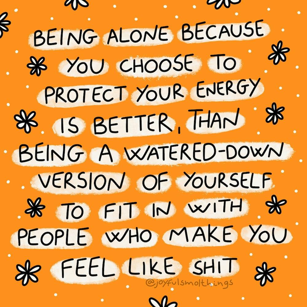 Being Alone