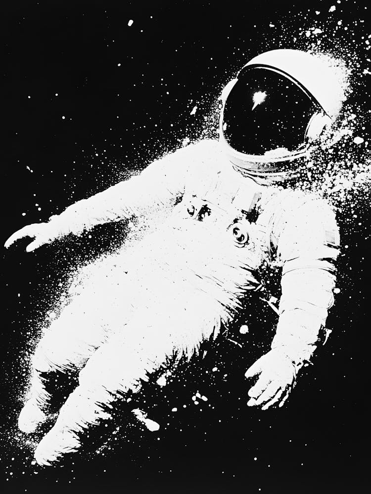 Astronaut In Space 12