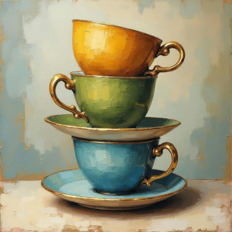 Three Teacups