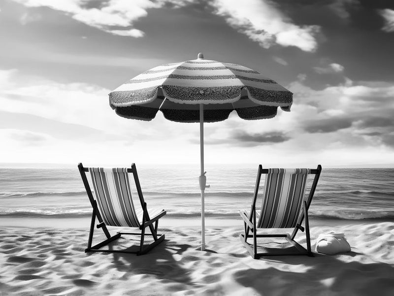 Two Chairs On The Beach 1