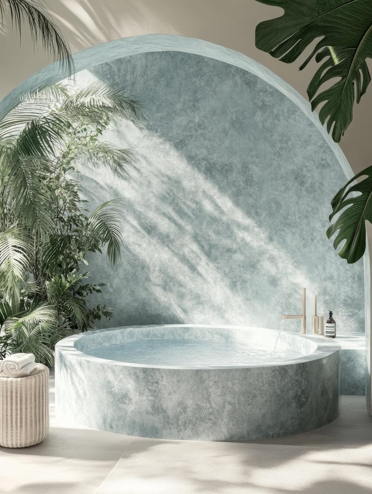 Bathroom With A Bathtub