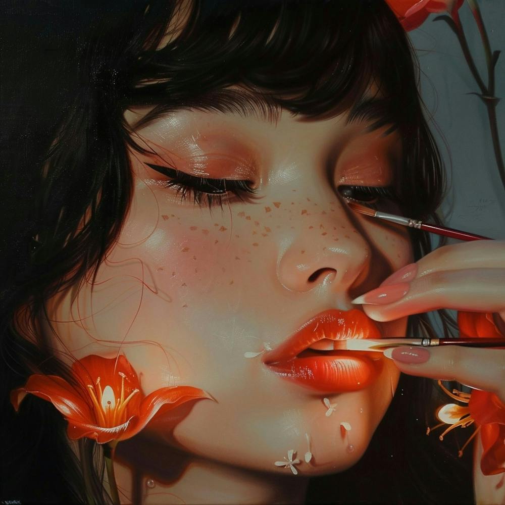Asian Woman Make-Up 2