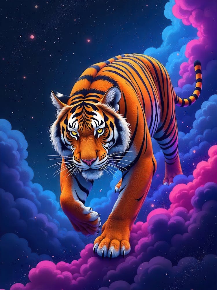 Tiger In The Sky
