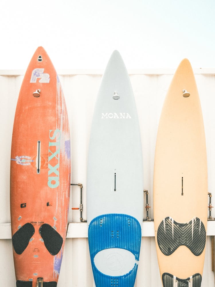Three Surfboards