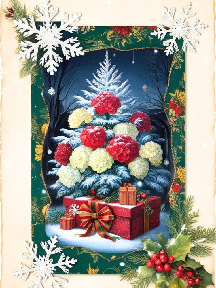 William Morris Christmas Tree 97