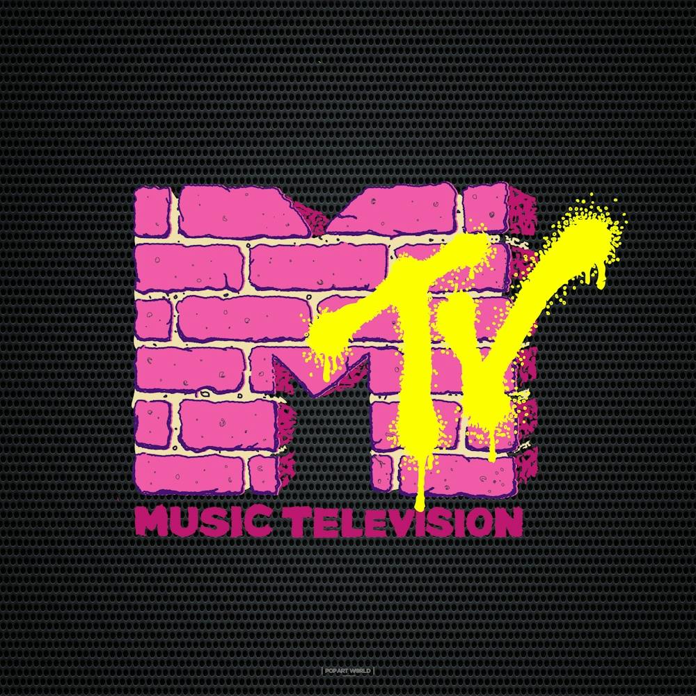 MTV The Wall | Vector creation | Pop Art World 2025l