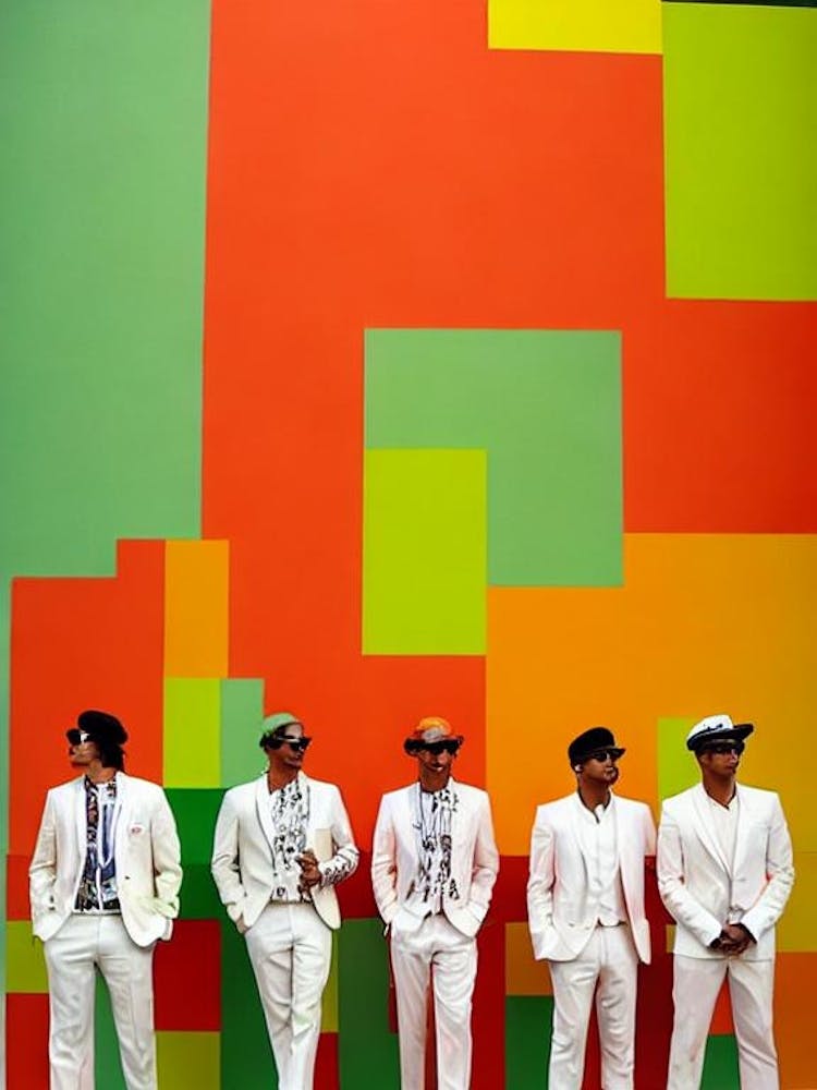 Bone Thugs N Harmony Colourful Pop Art