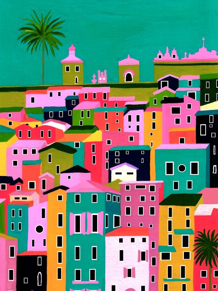 South of France buildings