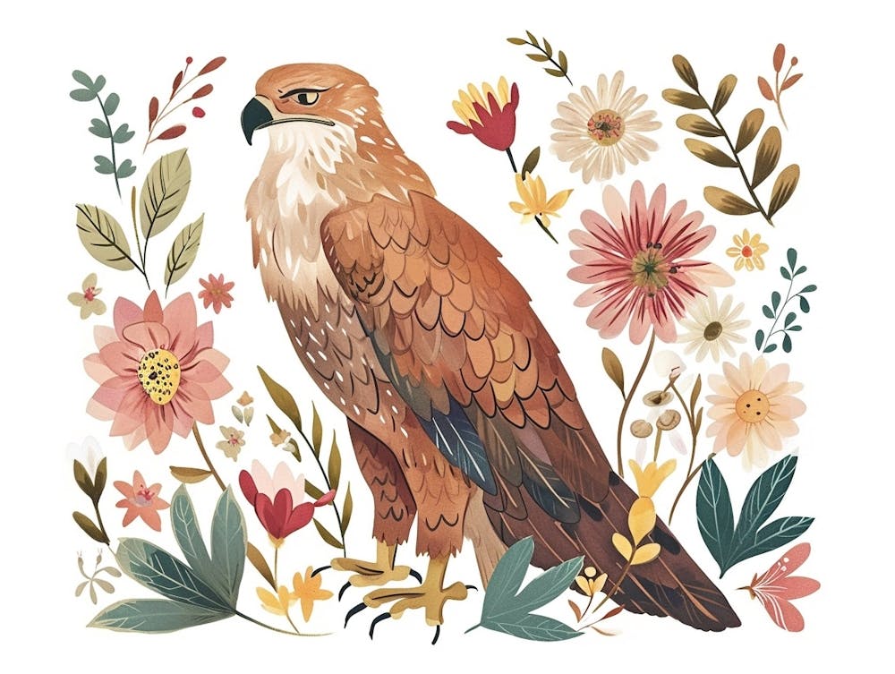 Petit Aigle Floral 3