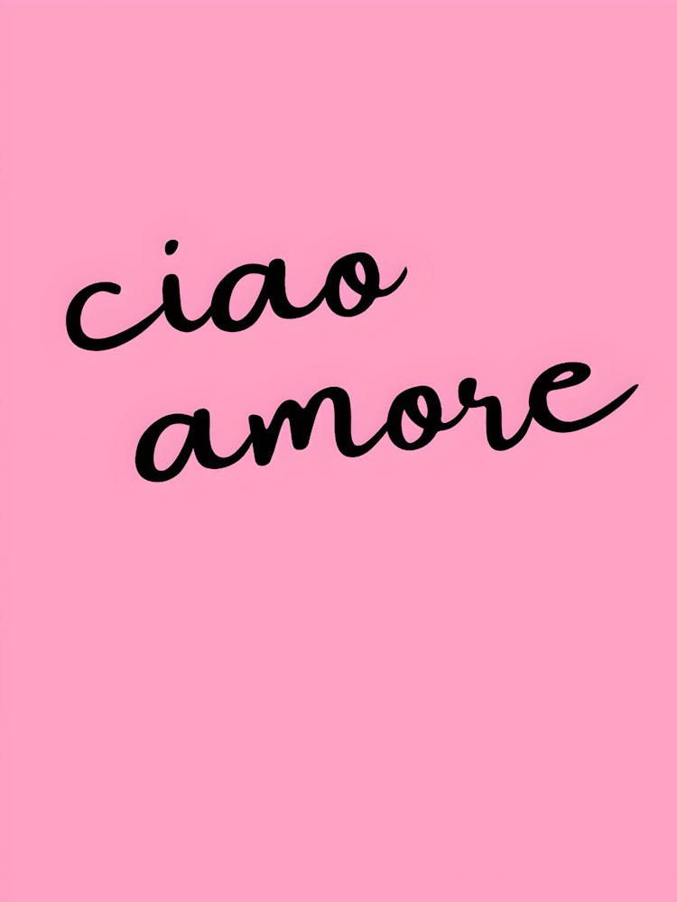 Ciao Amore 1