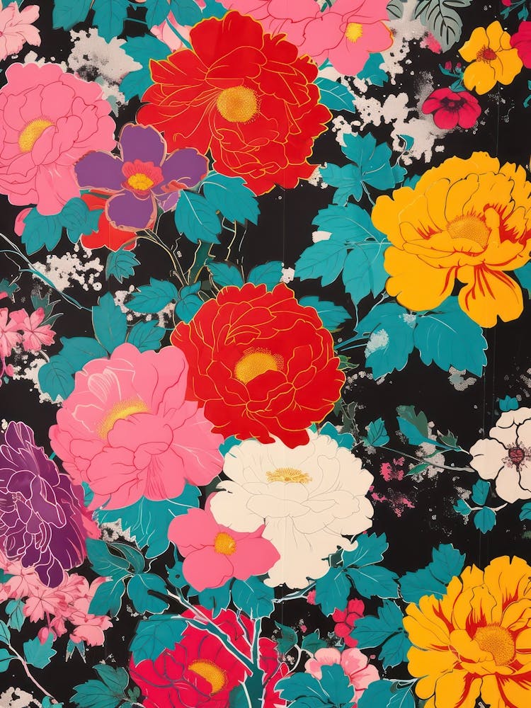 Great Japan  Hokusai Botanical Japanese 12