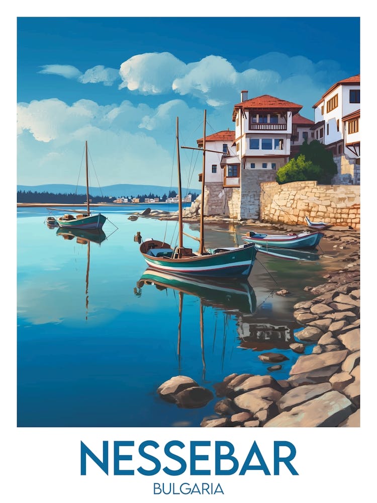 Reiseplakat Nessebar