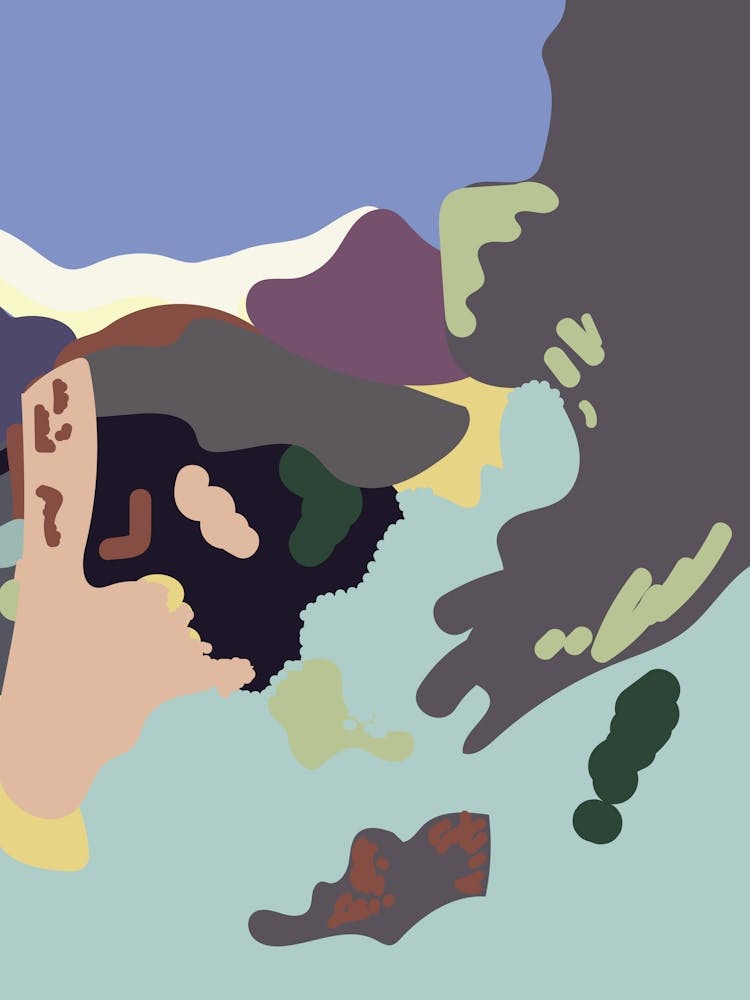 Impossible Mountain Landscape